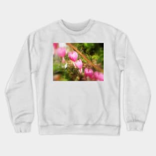 red bleeding hearts #8 v1 Crewneck Sweatshirt